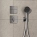 Перемикач режимів прихованого монтажу на 3 режими, хром Hansgrohe ShowerSelect Comfort E 15573000 Перемикач режимів прихованого монтажу на 3 режими, хром Hansgrohe ShowerSelect Comfort E 15573000