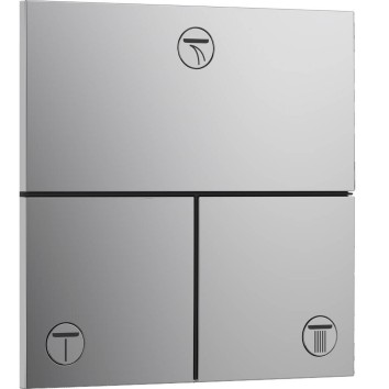 Перемикач режимів прихованого монтажу на 3 режими, хром Hansgrohe ShowerSelect Comfort E 15573000