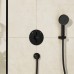 Змішувач прихованого монтажу для душу Hansgrohe DuoTurn S 75418670 на 2 споживачі, чорний матовий (зовнішня частина)