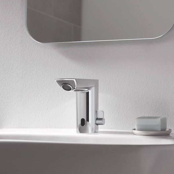 Змішувач для раковини Grohe BauCosmo E 36451000 сенсорний хром