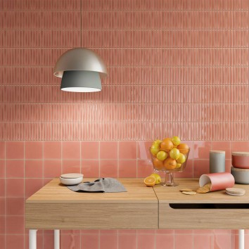 Плитка WOW Sweetbars Coral Gloss 12,5х25 см