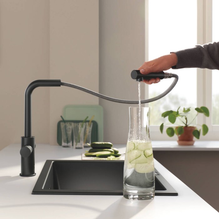 Змішувач для кухні Grohe Blue Pure Minta 30590KF0 для подачі технічної і фільтрованої води