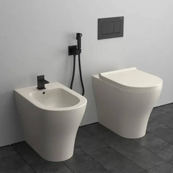 Гігієнічний душ Paffoni Tweet Square Mix ZDUP112NO зі змішувачем