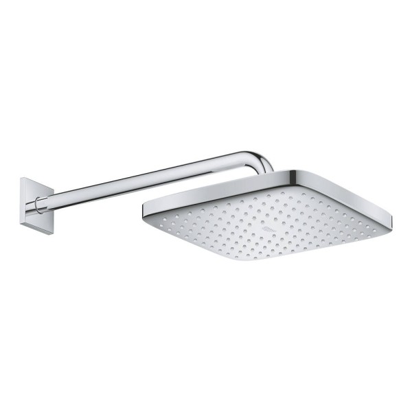 Верхній душ Grohe Tempesta 250 Cube 26687000 з кронштейном до стіни