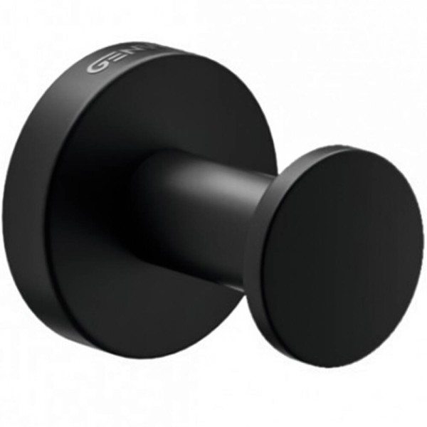 Гачок Genwec Nimbus GW05 70 04 03 одинарний, чорний матовий