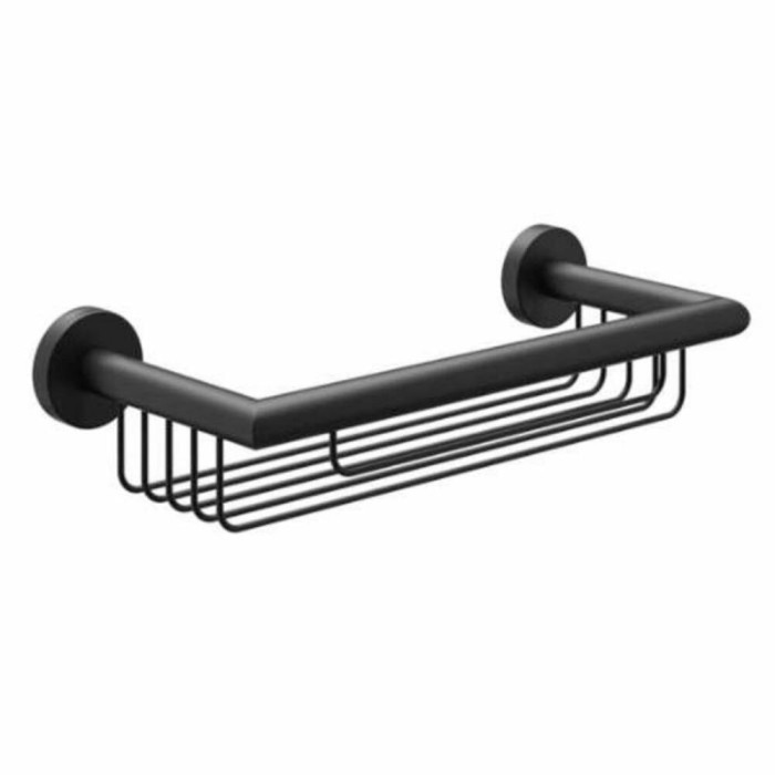 Полиця-кошик для душу GENWEC Nimbus GW05 75 04 03 чорний матовий