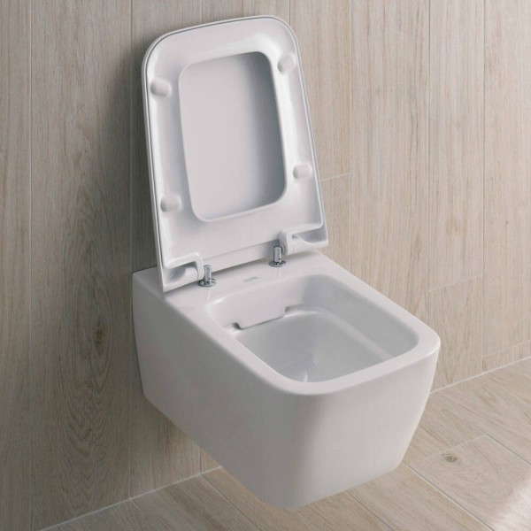 Унітаз підвісний Geberit iCon Square 201950000 безобідковий