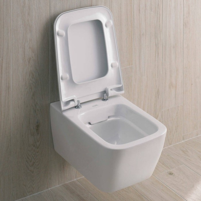 Унітаз підвісний Geberit iCon Square 201950000 безобідковий
