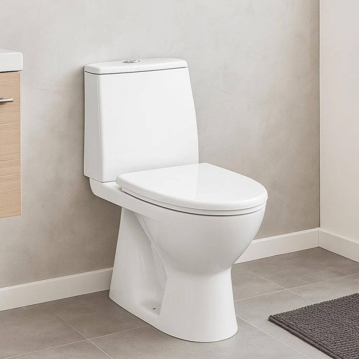 Унітаз-компакт KOLO Runa L89206200 з сидінням з кришкою Duroplast, soft-close Унітаз-компакт KOLO Runa L89206200 з сидінням з кришкою Duroplast, soft-close