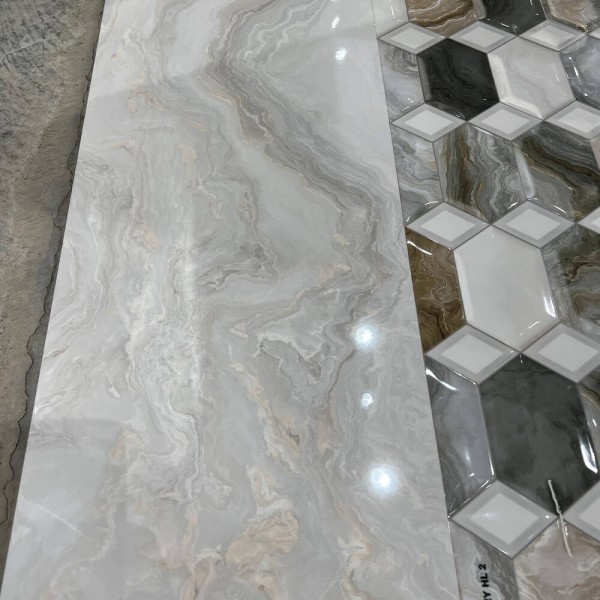 Плитка Ceramica Deseo Arabesque Grey Light 30х90 см