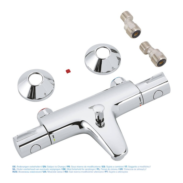 Змішувач для ванни Grohe Grohtherm 800 34567000 термостатичний