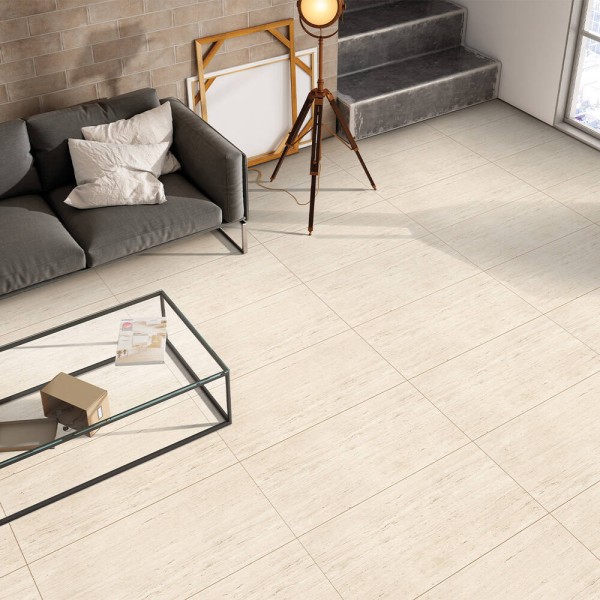 Керамограніт Almera Ceramica-2 Elite Travertino Crema 60х120 см