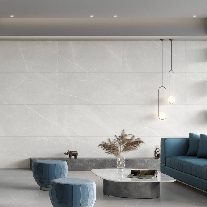 Керамограніт Almera Ceramica (Spain) Alure White Satinado Rect 60x120 см