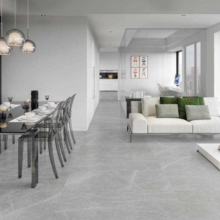 Керамограніт Almera Ceramica (Spain) Alure Grey Satinado Rect 60x120 см