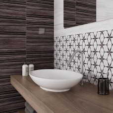 Плитка Cersanit Teri Brown Glossy 25x40 см