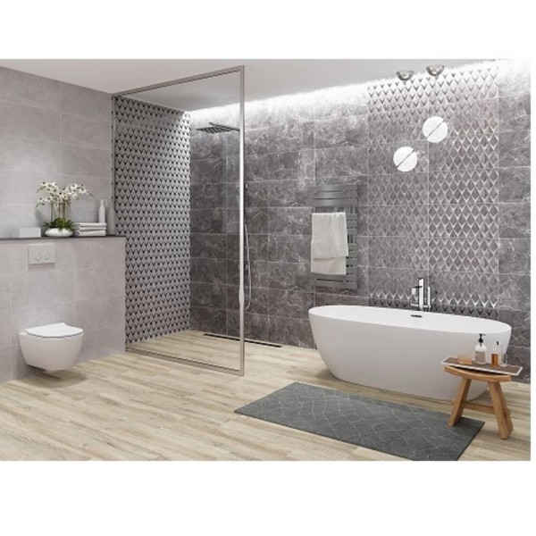 Плитка Opoczno Teneza Light Grey Glossy 29,7х60 см
