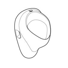 Пісуар підвісний Geberit Felix 502.885.00.1 білий глянець