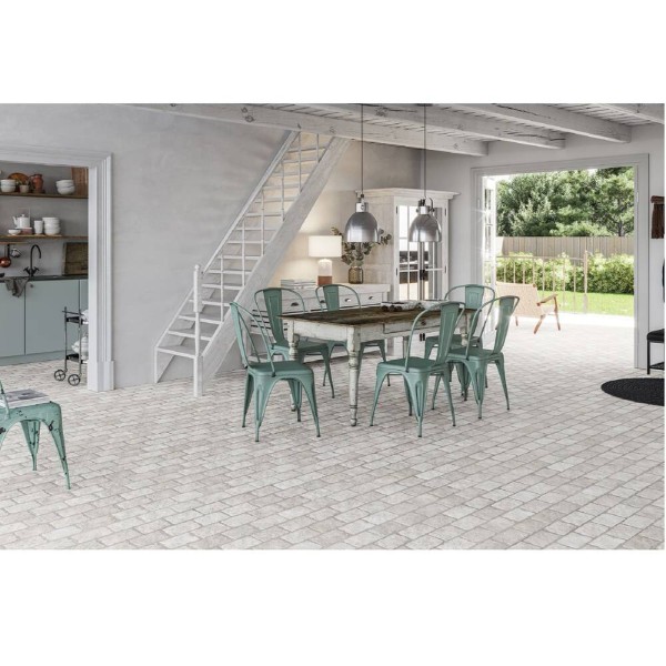 Керамограніт Realonda Borgogna White Cobblestone 44x66 см