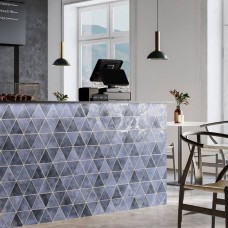 Керамограніт Realonda Triangle Craft Navy 28х48,5 см