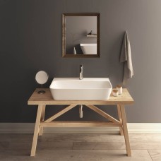 Раковина PAA Quadro IQUA/00 70 см, білий глянець