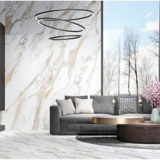 Керамограніт Інтеркерама Calacatta Gold Сірий 6060 35 071 60x60 см