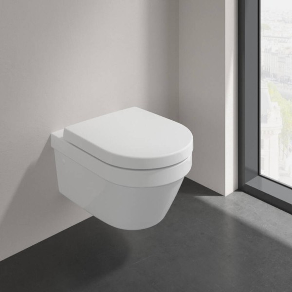 Унітаз підвісний Villeroy&Boch Omnia Architectura 4694HR01 з кришкою 98M9C101 Soft-close