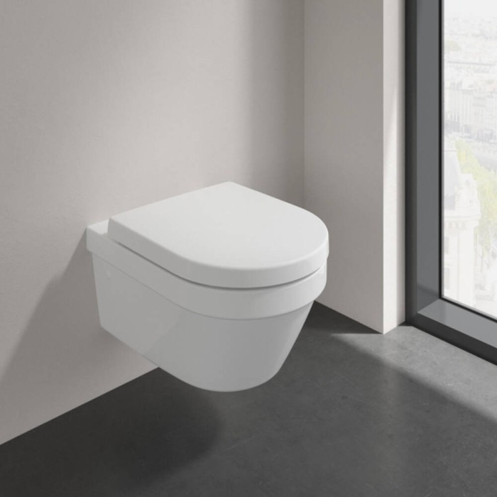 Унітаз підвісний Villeroy&Boch Omnia Architectura 4694HR01 з кришкою 98M9C101 Soft-close