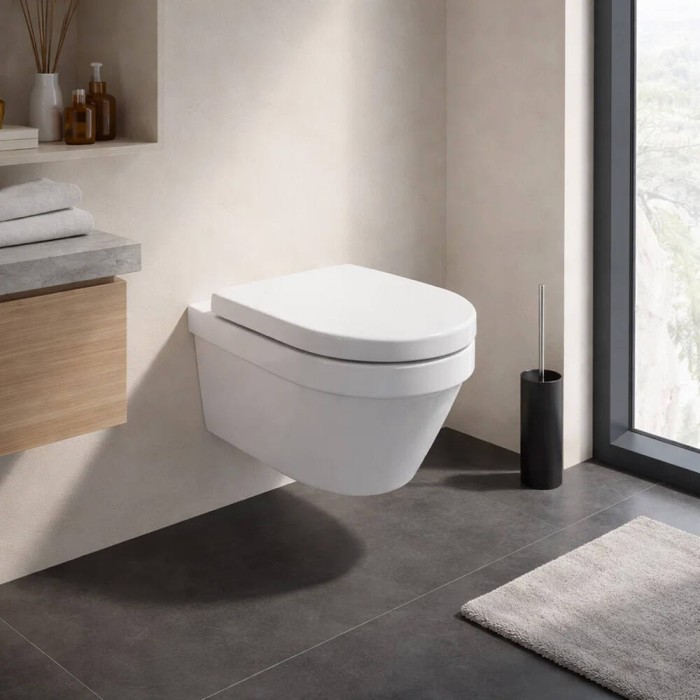 Унітаз підвісний Villeroy&Boch Omnia Architectura 4694HR01 з кришкою 98M9C101 Soft-close