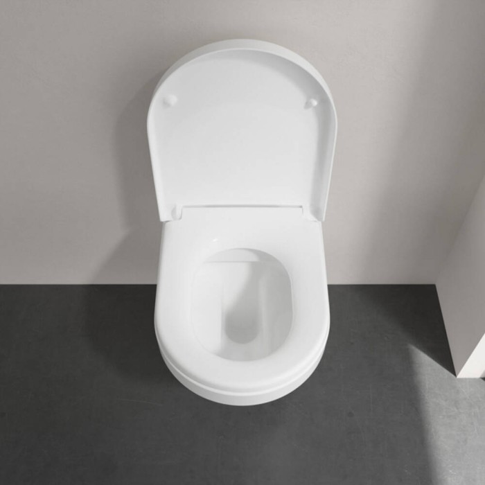 Унітаз підвісний Villeroy&Boch Omnia Architectura 4694HR01 з кришкою 98M9C101 Soft-close