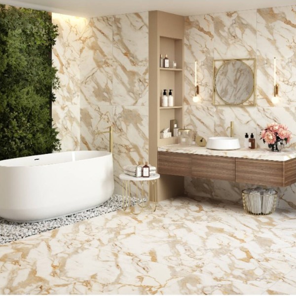 Керамограніт Almera Ceramica-2 Royal Calcatta Gold 60x120 см