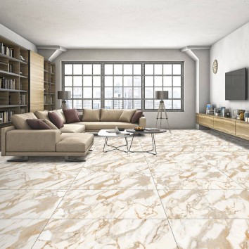 Керамограніт Almera Ceramica-2 Royal Calcatta Gold 60x120 см