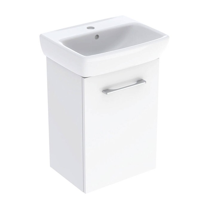 Тумба з раковиною Geberit Selnova Square 502.746.00.1 підвісна білий глянець