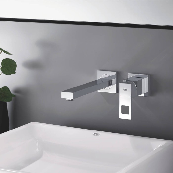Змішувач прихованого монтажу для раковини Grohe Eurocube 23447AL0 графіт Змішувач прихованого монтажу для раковини Grohe Eurocube 23447AL0 графіт