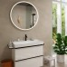 Змішувач для раковини Hansgrohe Tecturis S 73310670 з донним клапаном, чорний матовий