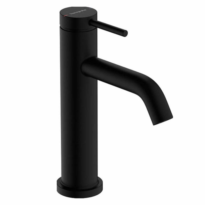 Змішувач для раковини Hansgrohe Tecturis S 73310670 з донним клапаном, чорний матовий