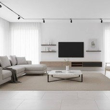 Керамограніт Cersanit Willmore GPT 1108 White Matt Rect 59.8x119.8 см