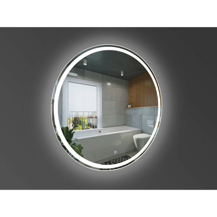 Дзеркало Devit AllRound 5501080 кругле з LED підсвіткою та тачсенсором 778x778 мм