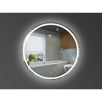 Дзеркало Devit AllRound 5501090 кругле з LED підсвіткою та тачсенсором 878x878 мм