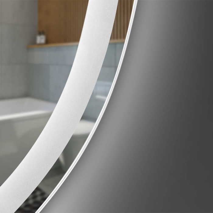 Дзеркало Devit Style 5416090 Асиметричне дзеркало з LED підсвіткою та тачсенсором 628x928 мм