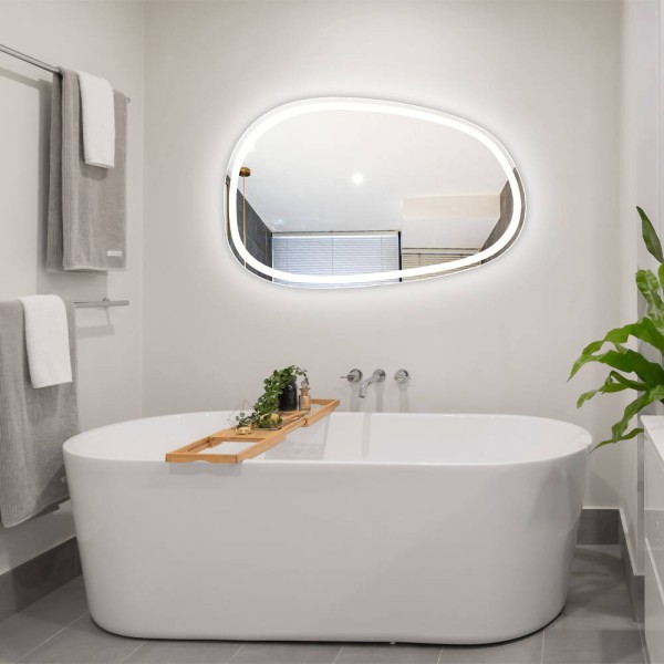 Дзеркало Devit Style 5416090 Асиметричне дзеркало з LED підсвіткою та тачсенсором 628x928 мм