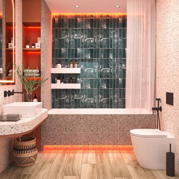 Плитка Ceramica Deseo Ec.Pool Blue 31x60 См
