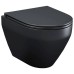 Унітаз підвісний Am.Pm Spirit C701700MBSC FlashClean з сидінням SoftClose, чорний матовий
