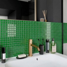 Мозаїка Mozaico De Lux V-Mos C-Green 08 32,7х32,7 см