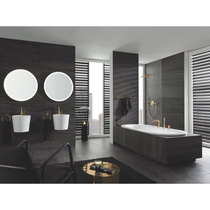 Змішувач прихованого монтажу для душу Grohe Grohtherm SmartControl 29119GL0 з термостатом на 2 виходи, золото Змішувач прихованого монтажу для душу Grohe Grohtherm SmartControl 29119GL0 з термостатом на 2 виходи, золото