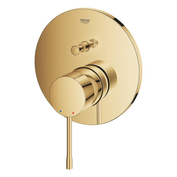 Змішувач прихованого монтажу для душу Grohe Essence 24167GL1 золото (зовнішня частина)