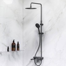 Душова система AM.PM Like F0780722 ShowerSpot, чорний матовий