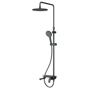 Душова система AM.PM Like F0780722 ShowerSpot, чорний матовий