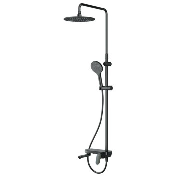 Душова система AM.PM Like F0780722 ShowerSpot, чорний матовий