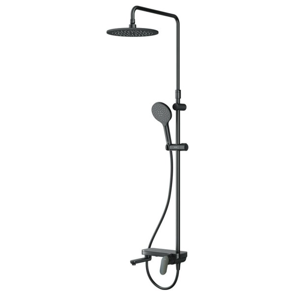 Душова система AM.PM Like F0780722 ShowerSpot, чорний матовий