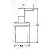 Дозатор для рідкого мила Grohe Essentials 40394DC1 суперсталь